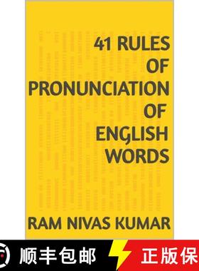 【3-4周达】41 Rules of Pronunciation of English Words [9798227366016]