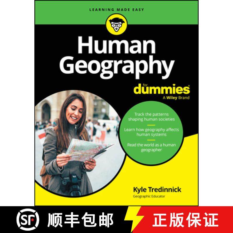 【3-4周达】Human Geography for Dummies [9781394208272]