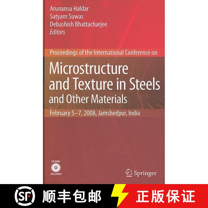 【4周达】Microstructure and Texture in Steels: And Other Materials [With CDROM] [9781848824539]