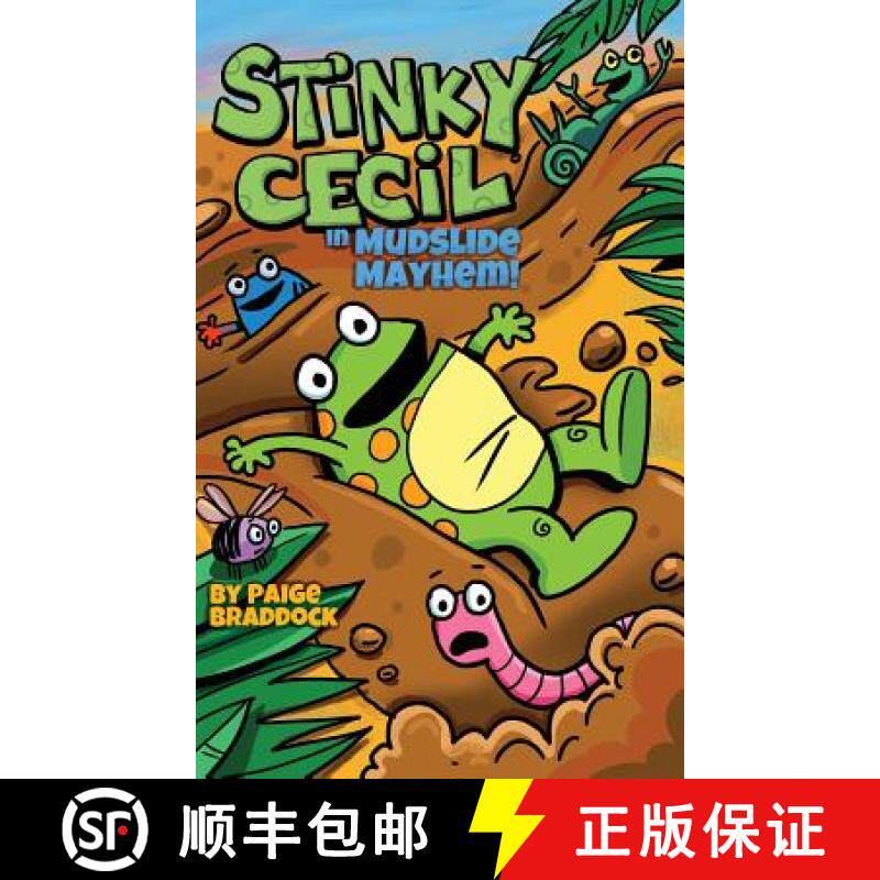 【3-4周达】Stinky Cecil in Mudslide Mayhem! [9781449494841]
