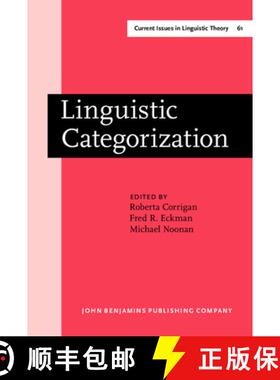 【3-4周达】Linguistic Categorization: Proceedings of an International Symposium in Milwaukee, Wiscons... [9789027235589]