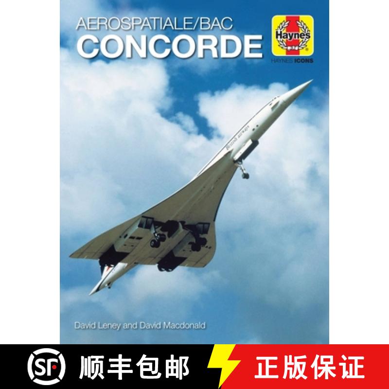 【3-4周达】Haynes Icons Concorde: 1969 onwards (all models) [9781785215766]