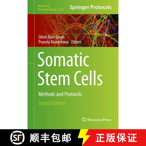 【3-4周达】精装 Somatic Stem Cells : Methods and Protocols (Second Edition 2018) [9781493986965]