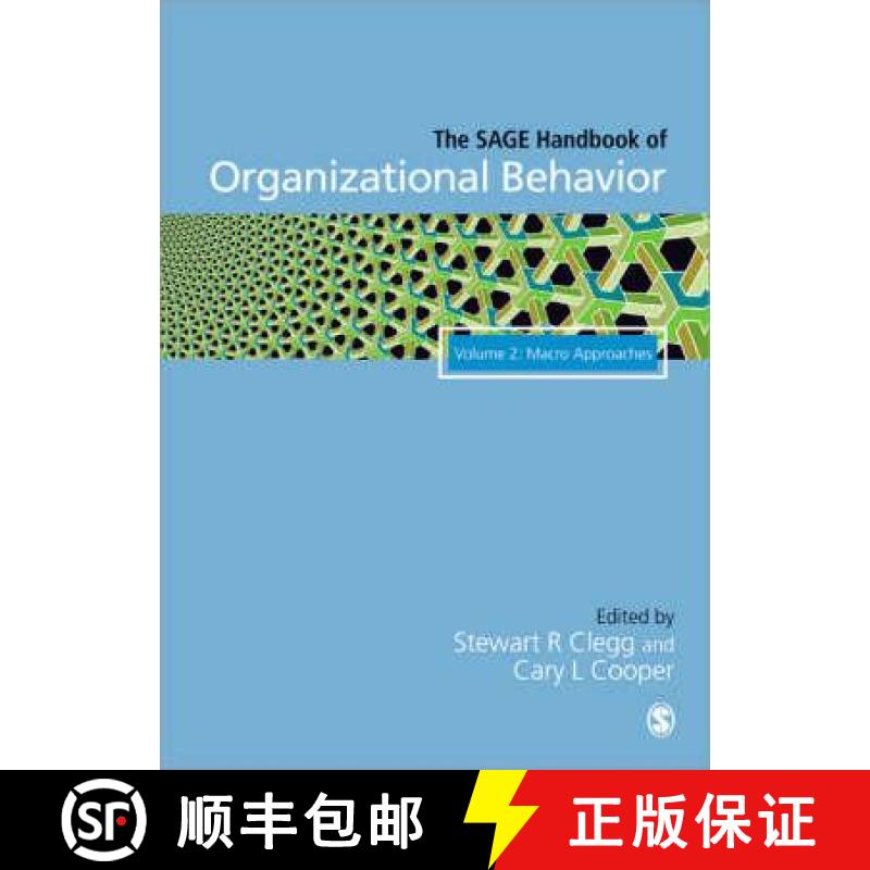 【3-4周达】The SAGE Handbook of Organizational Behavior: Volume Two: Macro Approaches [9781412934275]