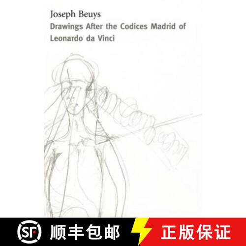 【3-4周达】精装 Joseph Beuys: Drawings Based On The Codices Madrid By Da Vinci [9780944521342]