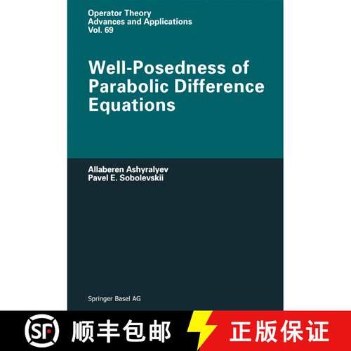 【3-4周达】Well-Posedness of Parabolic Difference Equations [9783034896610]