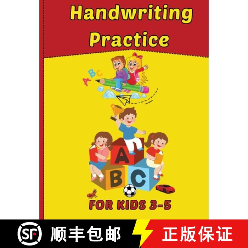 【2-3周达】Handwriting Practice For Kids 3 -5: Preschool Writing Practice [9781914419683]