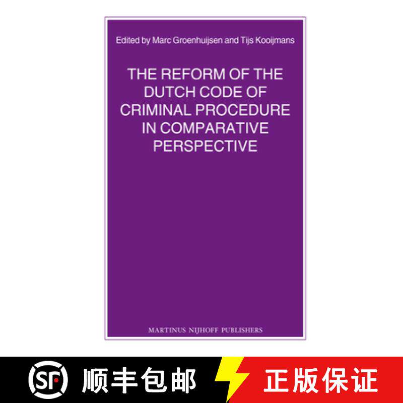 预订 The Reform of the Dutch Code of Criminal Procedure in Comparative Perspective [9789004204935]