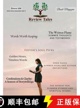 【3-4周达】Review Tales - A Book Magazine For Indie Authors - 15th Edition (Summer 2025) [9781988680729]