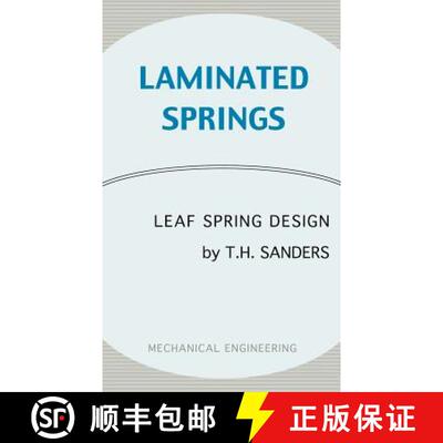 【3-4周达】精装 Laminated Springs - Leaf Spring Design (Mechanical Engineering Series) [9781427619457]