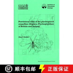 9781870393195 Ptychopteridae Provisional Atlas Britain Ptychopteroid the Ireland 预订 Craneflies and Diptera