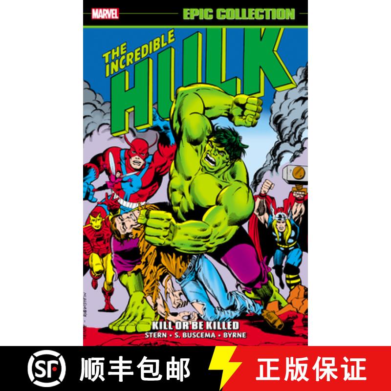 【3-4周达】Incredible Hulk Epic Collection: Kill or Be Killed [9781302955366]
