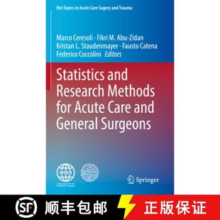 for Research Acute Surgeons Statistics General 4周达 9783031138201 and Care Methods