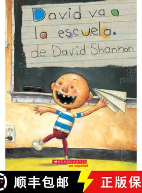 预订 David Va a la Escuela (David Goes to School) [9781338269055]