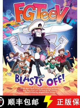【3-4周达】Fgteev: Blasts Off!: A Graphic Novel [9780063260535]