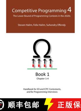 【3-4周达】Competitive Programming 4 - Book 1: The Lower Bound of Programming Contests in the 2020s [9781716745522]