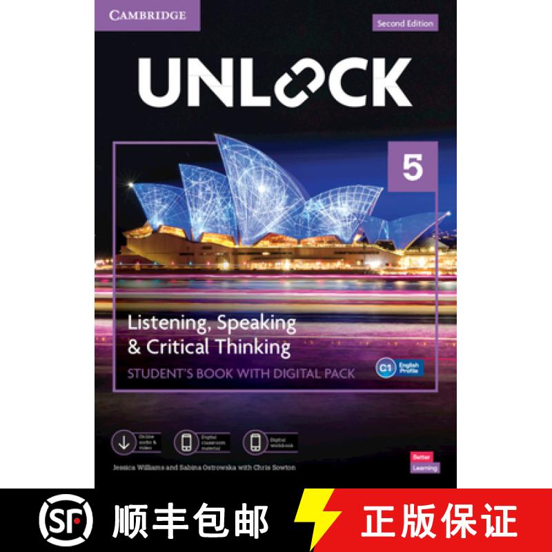 Unlock Level 5 Listening, Speaking and Critical Thinking Student's Book with Digital Pack [With eBook] [9781009031493]