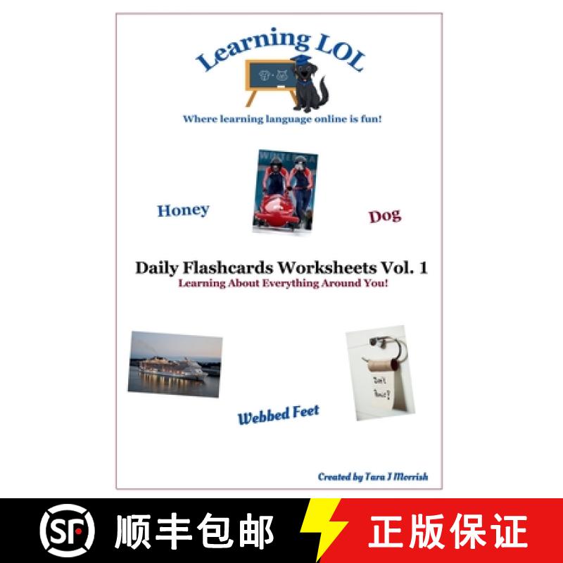 【3-4周达】Daily Flashcards Worksheets Vol. 1: Learning About Everything Around You! [9798990945845]