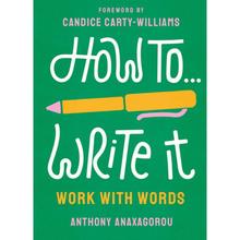 【4周达】How To Write It : Work With Words [9781529118797]