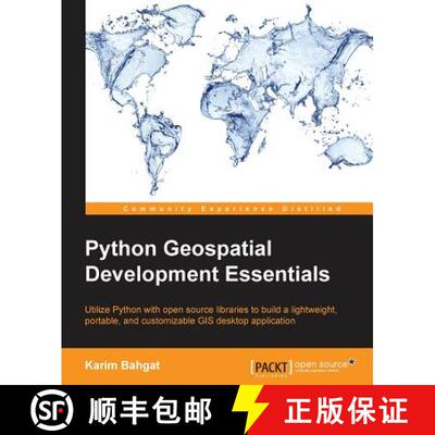 预订 Python Geospatial Development Essentials [9781782175407]