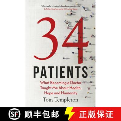【3-4周达】精装 34 Patients: The Profound and Uplifting Memoir about the Patients Who Changed One Doc... [9780241429334]