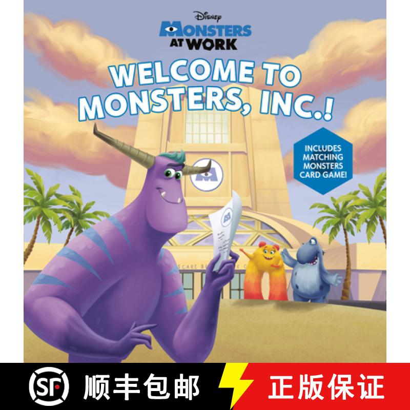 【3-4周达】Welcome to Monsters, Inc.! (Disney Monsters at Work) [9780736442480]