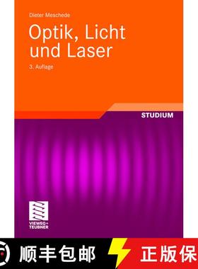 【3-4周达】Optik, Licht und Laser (3., durchges. Auflage 2008) [9783835101432]
