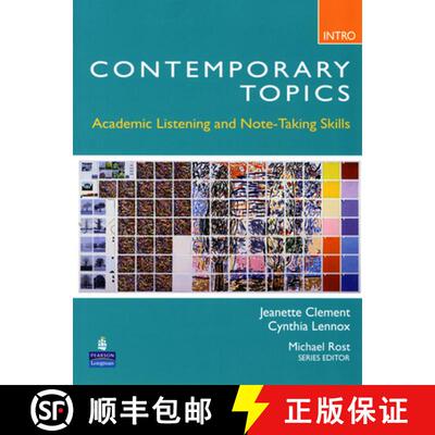 【3-4周达】Contemporary Topics Introductory: Academic Listening and Note-Taking Skills (High Beginner) [9780132075176]