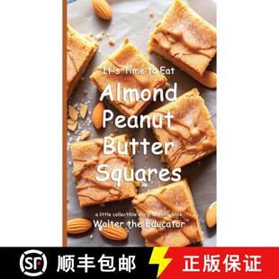 【3-4周达】It's Time to Eat Almond Peanut Butter Squares [9798330532667]