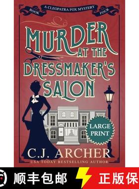 【3-4周达】Murder at the Dressmaker's Salon: Large Print [9781922554161]