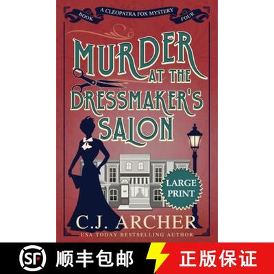 【3-4周达】Murder at the Dressmaker's Salon: Large Print [9781922554161]