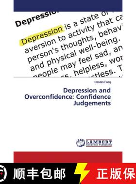 预订 Depression and Overconfidence: Confidence Judgements [9783330332362]