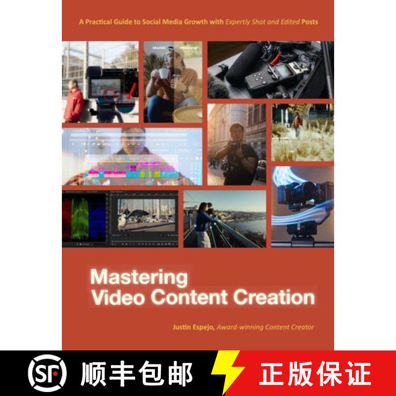 【3-4周达】Mastering Video Content Creation: A Practical Guide to Social Media Growth with Expertly S... [9798890032416]