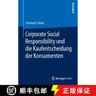 【3-4周达】Corporate Social Responsibility und die Kaufentscheidung der Konsumenten [9783658067731]