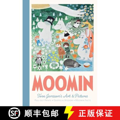 精装 Moomin Pull-Out Prints : Tove Jansson's Art & Pictures [9781529054118]