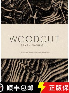 【3-4周达】Woodcut Notecards (Gift Box with 12 Full-Color Blank Notecards and 12 Envelopes) [9781616891473]