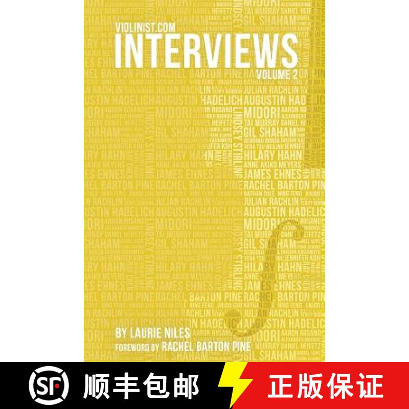 【3-4周达】Violinist.com Interviews, Volume 2 [9781979605144]