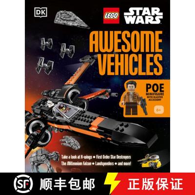 【3-4周达】LEGO Star Wars Awesome Vehicles: With Poe Dameron Minifigure and Accessory [9780744051858]