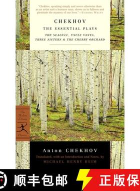 【3-4周达】Chekhov: The Essential Plays: The Seagull, Uncle Vanya, Three Sisters & the Cherry Orchard [9780375761348]