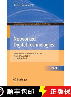 【3-4周达】Networked Digital Technologies : 4th International Conference, NDT 2012, Dubai, UAE, April... [9783642305061]