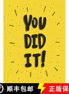 【3-4周达】You Did It!: Winning Quotes and Affirmations for Celebration, Motivation and Congratulation [9781787835290]