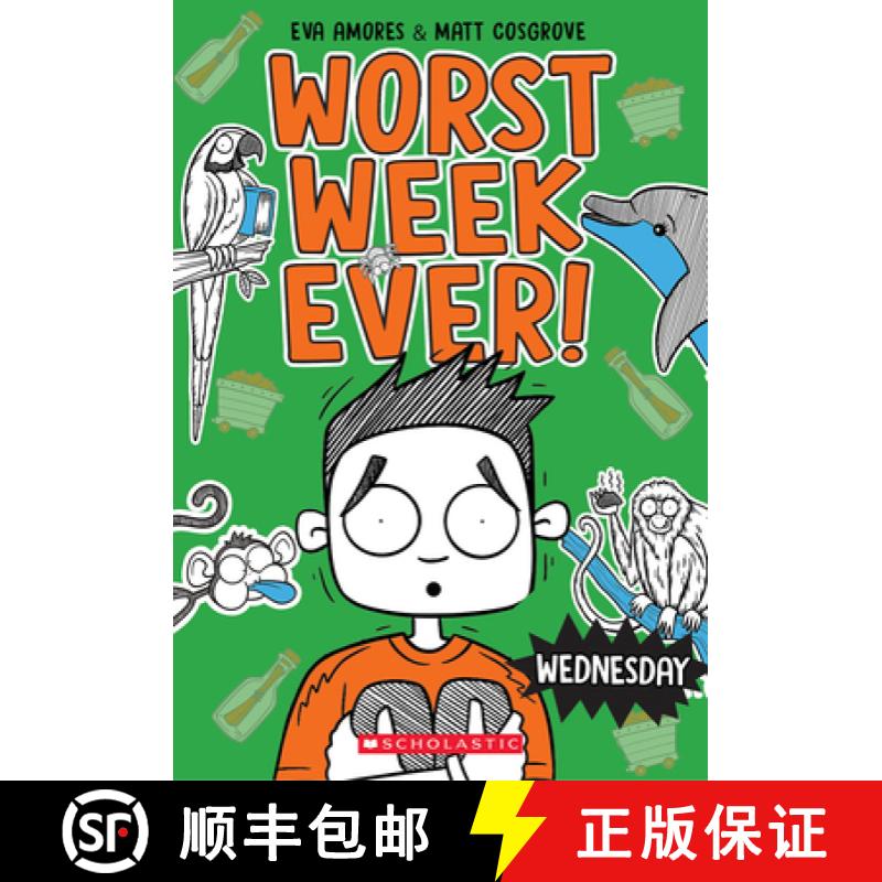 预订 Wednesday (Worst Week Ever #3) [9781338857580]
