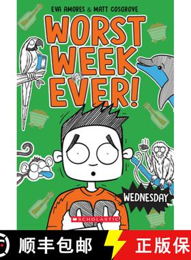 【3-4周达】Wednesday (Worst Week Ever #3): Volume 3 [9781338857580]