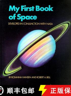 【3-4周达】My First Book of Space: Developed in Conjunction with NASA [9780671602628]