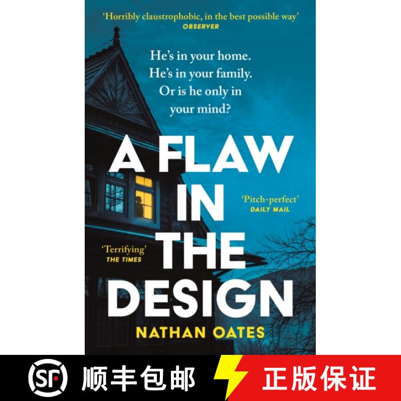 【3-4周达】Flaw in the Design: ‘A psychological thriller par excellence’ Guardian [9781800812796]