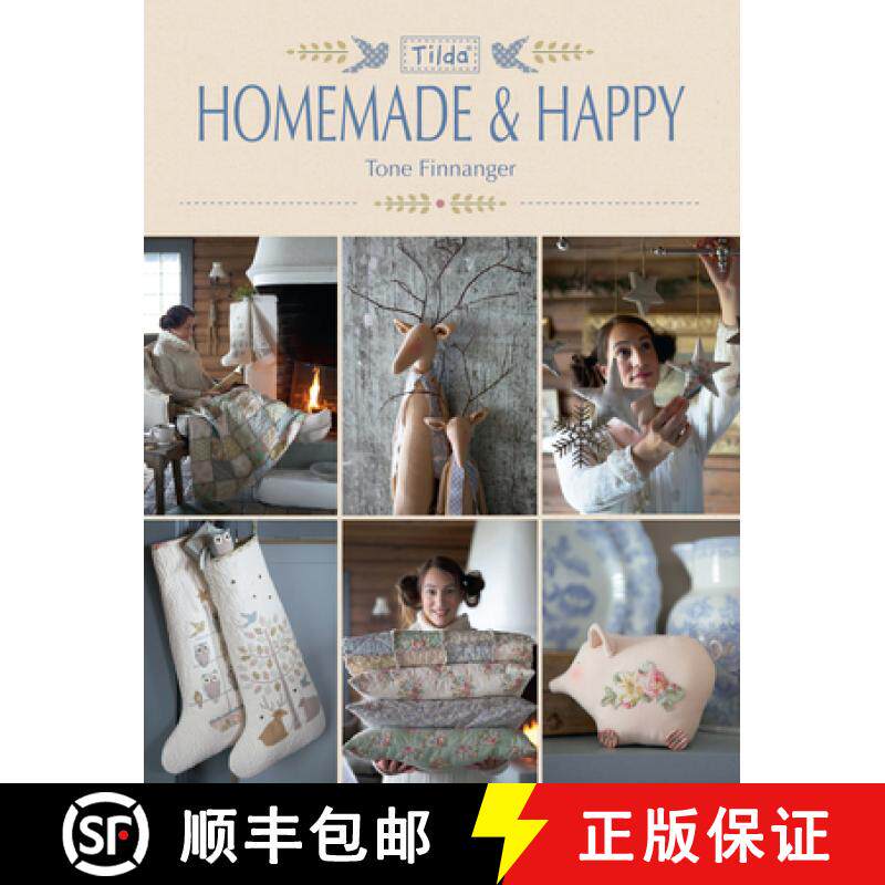 预订 Tilda Homemade and Happy [9781446305904]