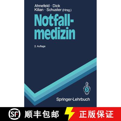 【3-4周达】Notfallmedizin (2. Auflage 1990) [9783540520276]