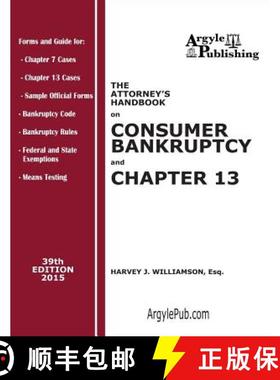 预订 The Attorney's Handbook on Consumer Bankruptcy and Chapter 13: 39th Edition, 2015 [9781880730713]