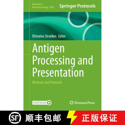 【3-4周达】Antigen Processing and Presentation: Methods and Protocols [9781071650912]