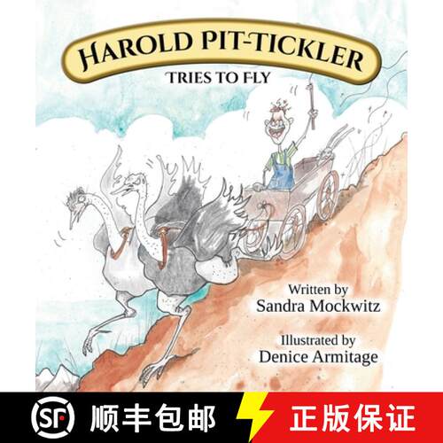 【3-4周达】精装 The adventures of Harold Pit-Tickler the Third: Harold tries to fly [9798992044928]